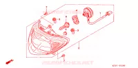 PHARE pour Honda SH 125 de 2008