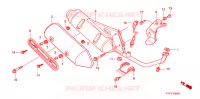 SILENCIEUX D'ECHAPPEMENT pour Honda SH 125 de 2008