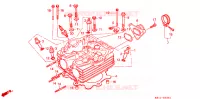 CULASSE pour Honda XR 250 R de 1991