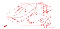 SELLE   OUTILS pour Honda XR 250 R de 1991