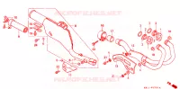 SILENCIEUX D'ECHAPPEMENT pour Honda XR 250 R de 1991