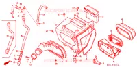 FILTRE A AIR pour Honda XR 250 R de 1989