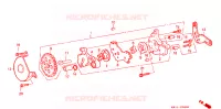 POMPE A HUILE pour Honda XR 250 R de 1989