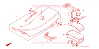 SELLE   OUTILS pour Honda XR 250 R de 1989