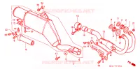 SILENCIEUX D'ECHAPPEMENT pour Honda XR 250 R de 1989