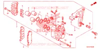 ETRIER DE FREIN ARRIERE pour Honda GL 1800 GOLD WING NAVI de 2007