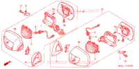 CLIGNOTANT   RETROVISEUR pour Honda GL 1800 GOLD WING ABS de 2009