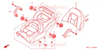 SELLE pour Honda GL 1800 GOLD WING ABS de 2009