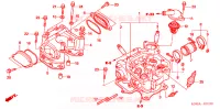 CULASSE pour Honda FOURTRAX 500 RUBICON Hydrostatic de 2007