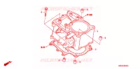CYLINDRE pour Honda FOURTRAX 500 RUBICON Hydrostatic de 2007