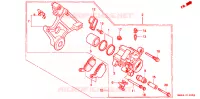 ETRIER DE FREIN ARRIERE pour Honda CBR 900 RR de 1995