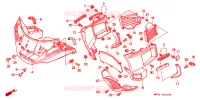 CARENAGE pour Honda GL 1500 GOLD WING de 1989