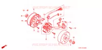 ALTERNATEUR pour Honda LITTLE CUB 50 de 2000