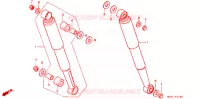 AMORTISSEUR ARRIERE pour Honda LITTLE CUB 50 de 2000