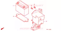 BATTERIE pour Honda LITTLE CUB 50 de 2000