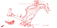 CADRE pour Honda LITTLE CUB 50 de 2000