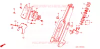 FOURCHE pour Honda LITTLE CUB 50 de 2000