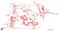 GUIDON   CARENAGE pour Honda LITTLE CUB 50 de 2000
