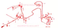 SYSTÈME DE RECYCLAGE DES GAZ pour Honda GL 1500 GOLD WING de 1989