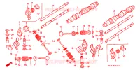 ARBRE A CAMES   SOUPAPE pour Honda GL 1500 GOLD WING ASPENCADE de 1992