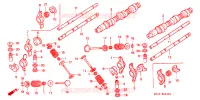 ARBRE A CAMES   SOUPAPE pour Honda GL 1500 GOLD WING ASPENCADE de 1994