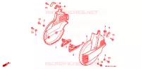 CACHES DISQUES pour Honda GL 1500 GOLD WING ASPENCADE de 1994