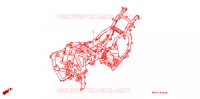 CADRE pour Honda GL 1500 GOLD WING ASPENCADE de 1994