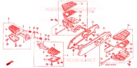 REPOSE PIED pour Honda GL 1500 GOLD WING ASPENCADE de 1994