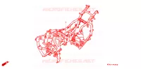 CADRE pour Honda GL 1500 GOLD WING INTERSTATE de 1992