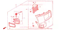 CARENAGE LATERAL G pour Honda GL 1500 GOLD WING INTERSTATE de 1992