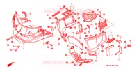 CARENAGE pour Honda GL 1500 GOLD WING INTERSTATE de 1992