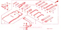 OUTIL pour Honda GL 1500 GOLD WING INTERSTATE de 1992