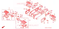 REPOSE PIED pour Honda GL 1500 GOLD WING INTERSTATE de 1992