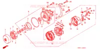 ALTERNATEUR pour Honda GL 1500 GOLD WING SE de 1998