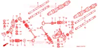 ARBRE A CAMES pour Honda GL 1500 GOLD WING SE de 1998