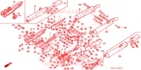 SILENCIEUX D'ECHAPPEMENT pour Honda GL 1500 GOLD WING SE de 1998
