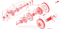 TRANSMISSION PRIMAIRE pour Honda GL 1500 GOLD WING SE de 1998