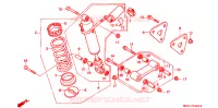 AMORTISSEUR ARRIERE pour Honda CBR 900 RR de 1996