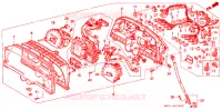 COMPTEUR pour Honda GL 1500 GOLD WING de 1989