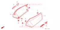 COUVERCLES LATERAUX pour Honda GL 1500 GOLD WING de 1989