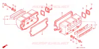 COUVRE CULASSE pour Honda GL 1500 GOLD WING de 1989