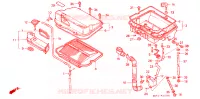 FILTRE A AIR pour Honda GL 1500 GOLD WING de 1989