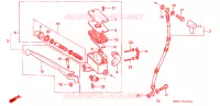 MAITRE CYLINDRE DE FREIN AVANT pour Honda GL 1500 GOLD WING de 1989