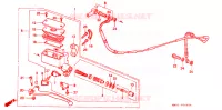 MAITRE CYLINDRE pour Honda GL 1500 GOLD WING de 1989