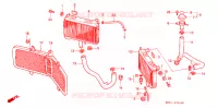 RADIATEUR pour Honda GL 1500 GOLD WING de 1989