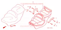 SELLE pour Honda GL 1500 GOLD WING de 1989