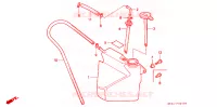 VASE D'EXPANSION pour Honda GL 1500 GOLD WING de 1989
