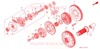 TRANSMISSION PRIMAIRE pour Honda GL 1500 GOLD WING SE de 1994