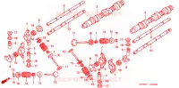 ARBRE A CAMES   SOUPAPE pour Honda GL 1500 GOLD WING SE de 2000