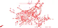 CADRE pour Honda GL 1500 GOLD WING SE de 2000